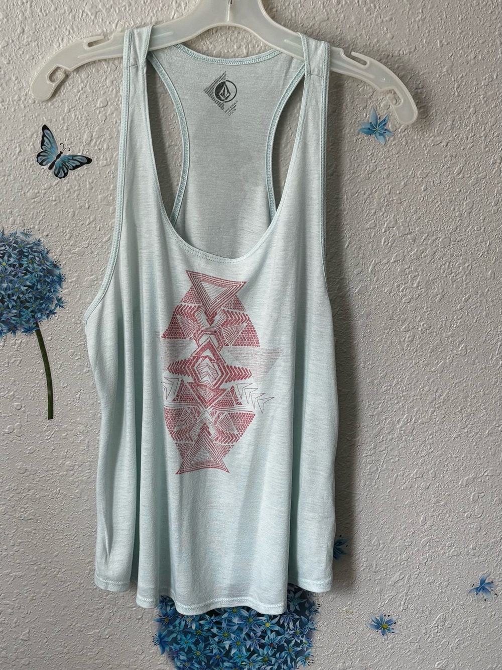 Volcom Aztec Graphic Tank Top - Womens Sleeveless Scoop Neck - Picture 8 of 13